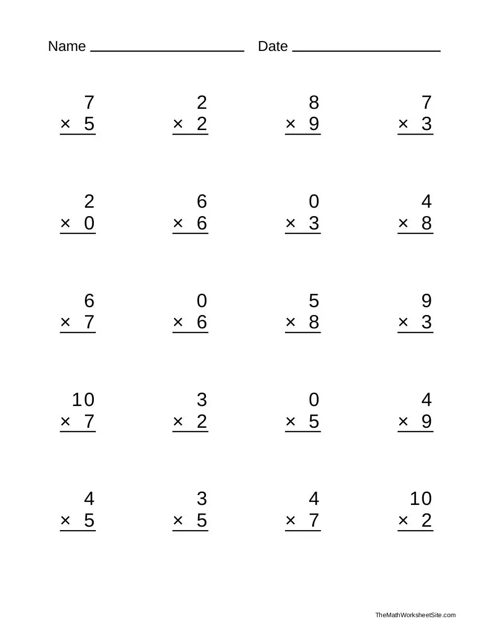 Page 1 of 1, mult