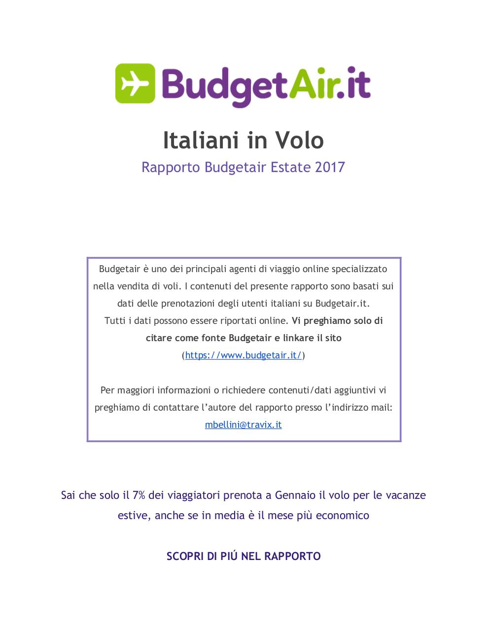Italiani in Volo - Rapporto Estate 2017.pdf - page 1/9