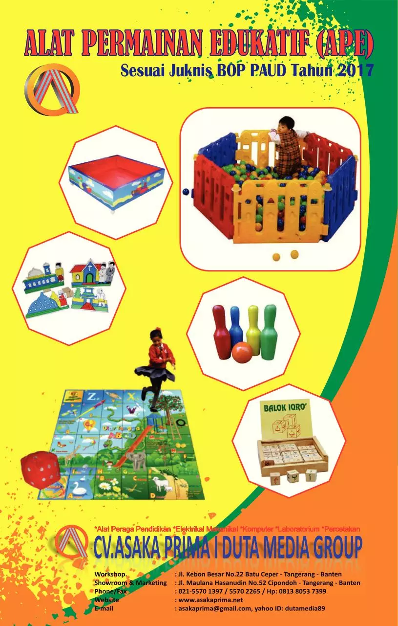 Page 1 of 20, !Diskon APE 2017 MAINAN EDUKASI BOP 2017