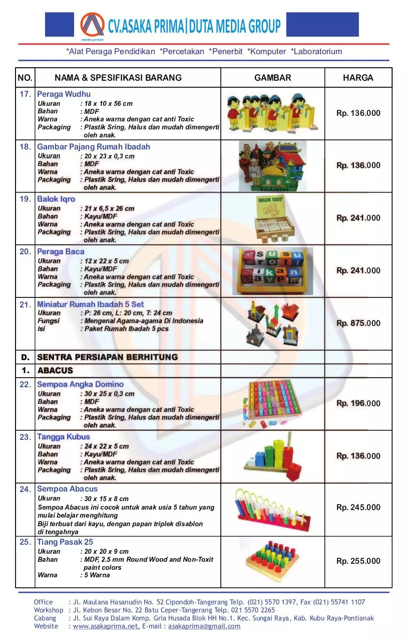 Page 4 of 20, Pengadaan RINCIAN RAB DAK PAUD TK TAHUN 2017 Copy (3)