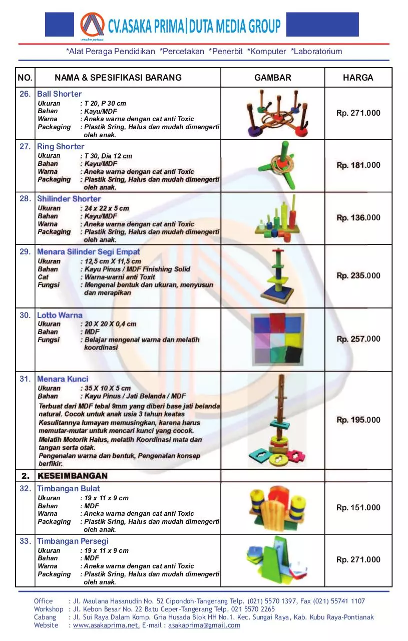 Page 5 of 20, Pengadaan SUPPLY APE RAB DAK PAUD TK TAHUN 2017