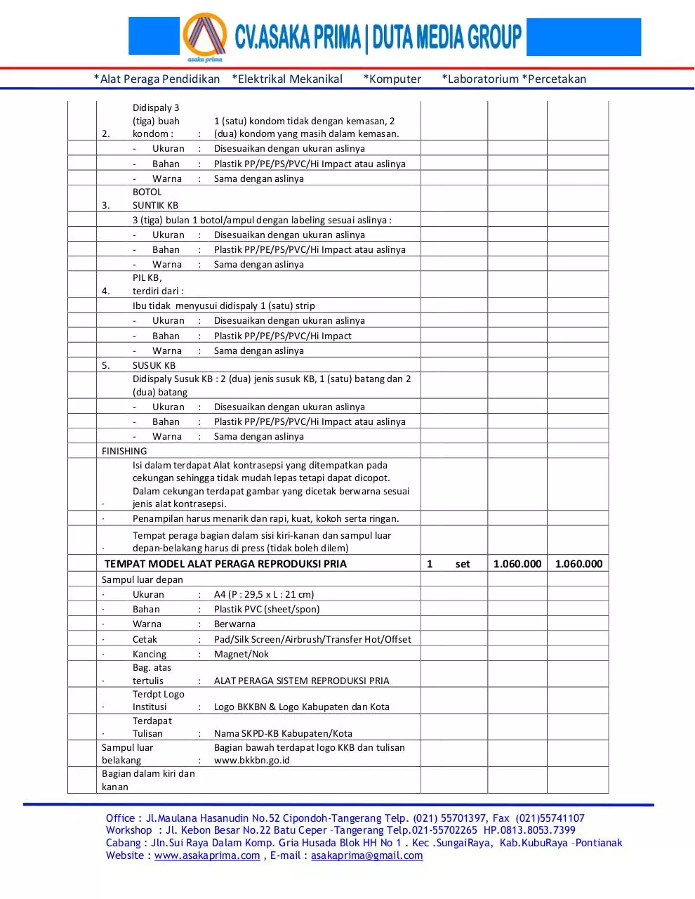 Page 2 of 9, #RAB KIE KIT KKb Juknis DAK BKKbN T.A 2017