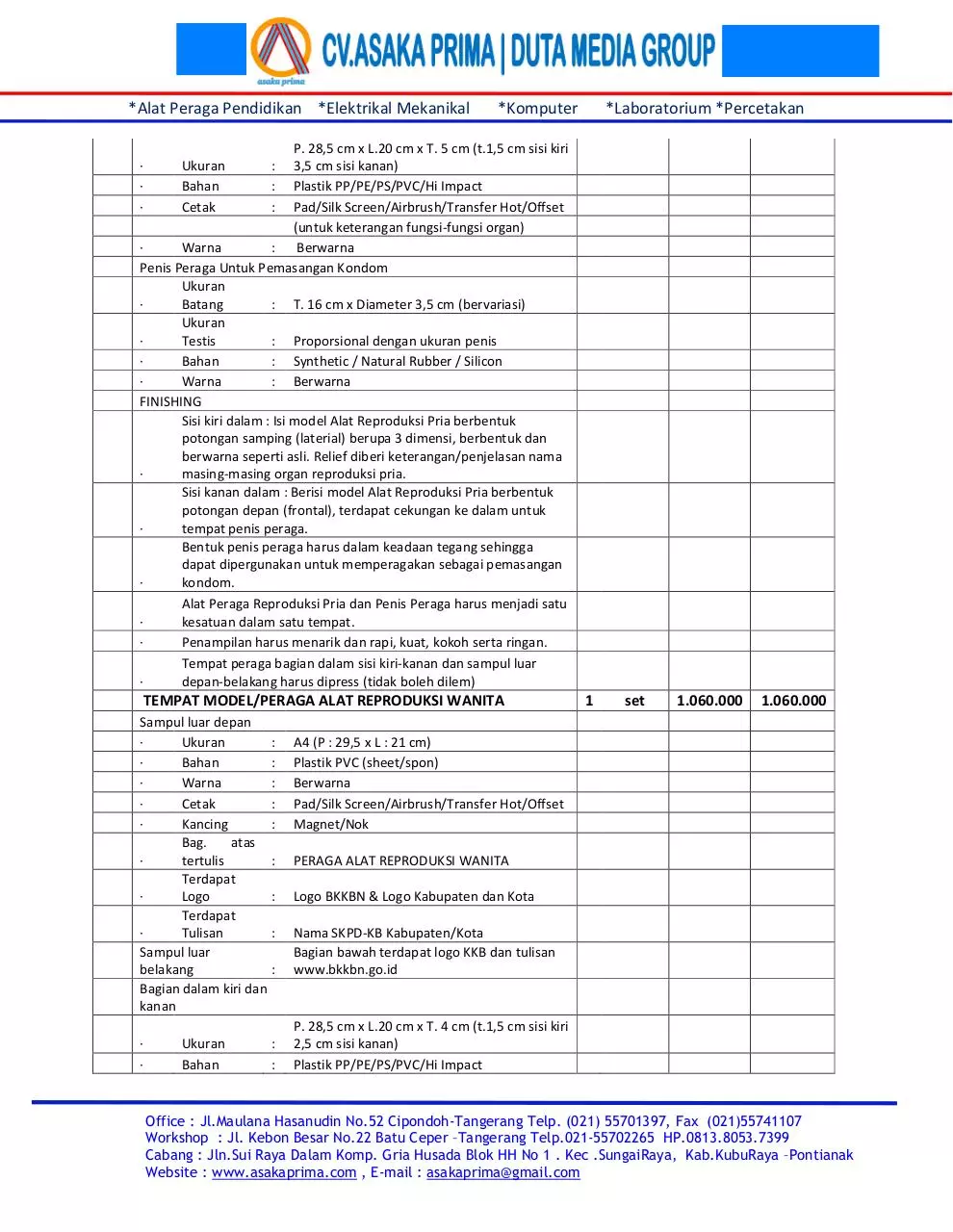 Page 3 of 9, #RAB KIE KIT KKb Juknis DAK BKKbN T.A 2017