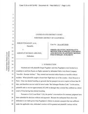 Page 1, Order Granting SU MSJ 8 1 17