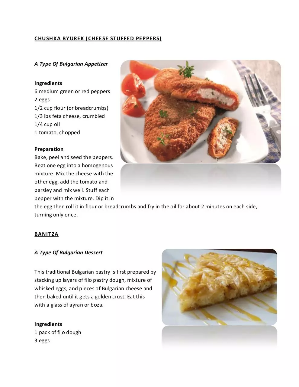 Page 2 of 6, Bulgarian Recepies