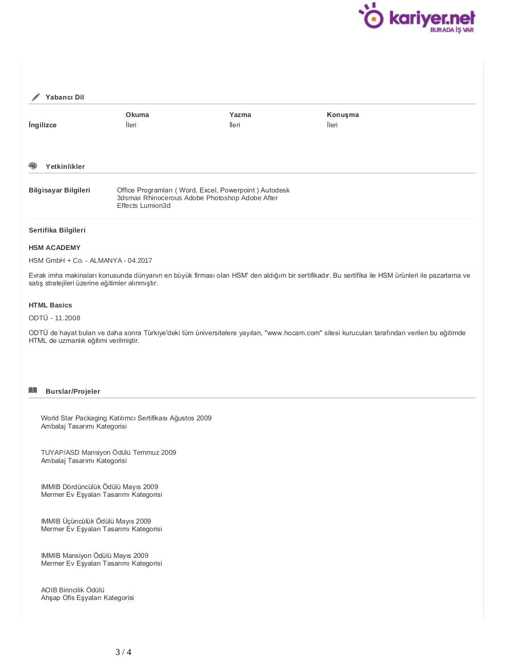 Document preview CV_mustafa-dogus-yildiz.pdf - page 3/4