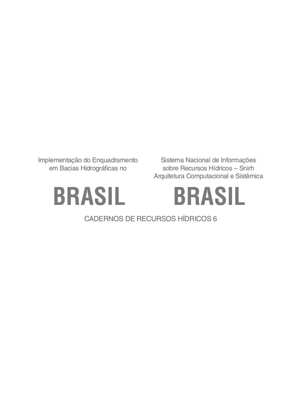 Page 2 of 150, IMPLEMENTACAO DO ENQUADRAMENTO