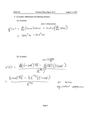 Page 5, Practice final answer key