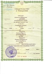 Page 1, свидетельство