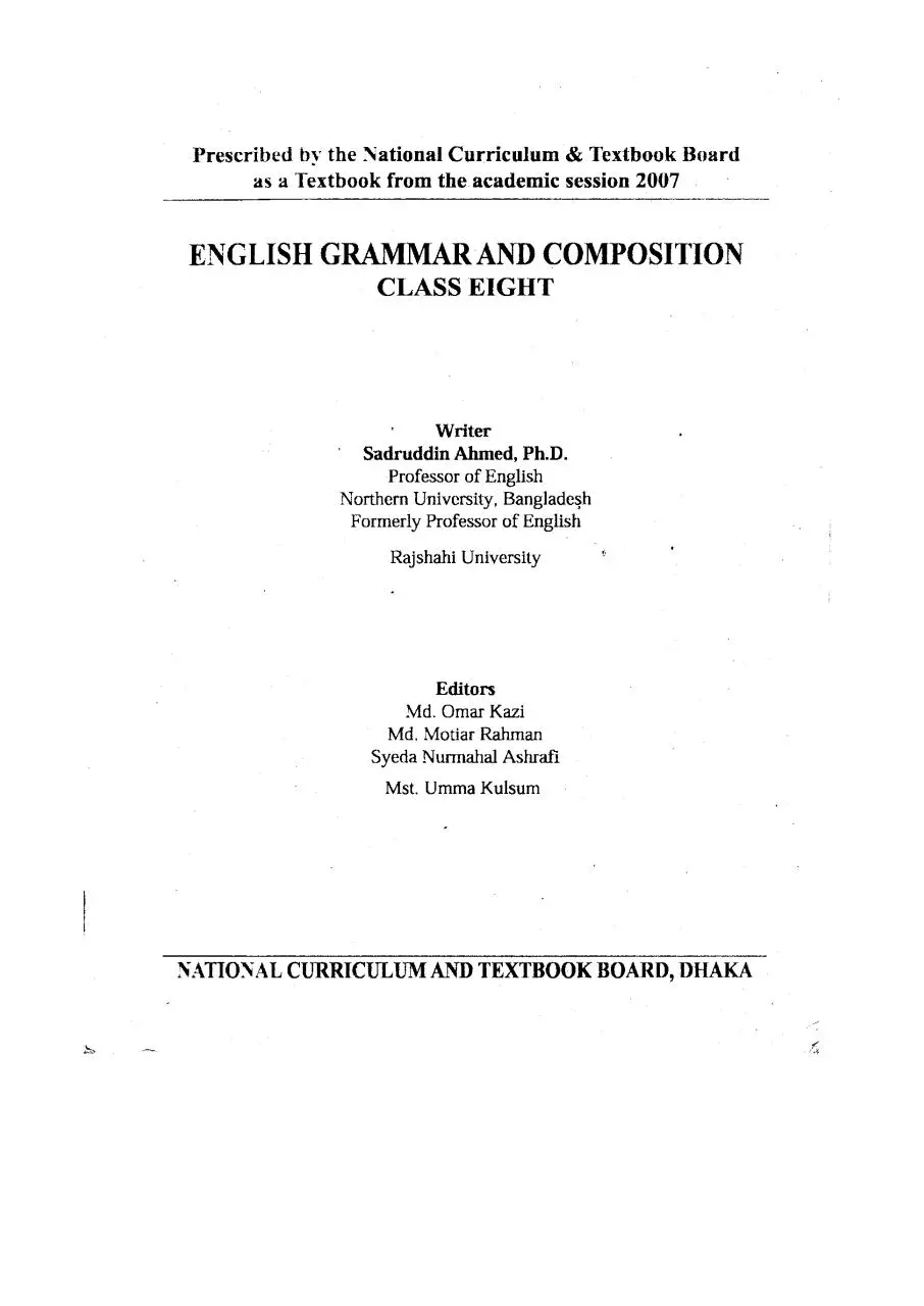 Page 1 of 182, EnglisgGrammar 8 17
