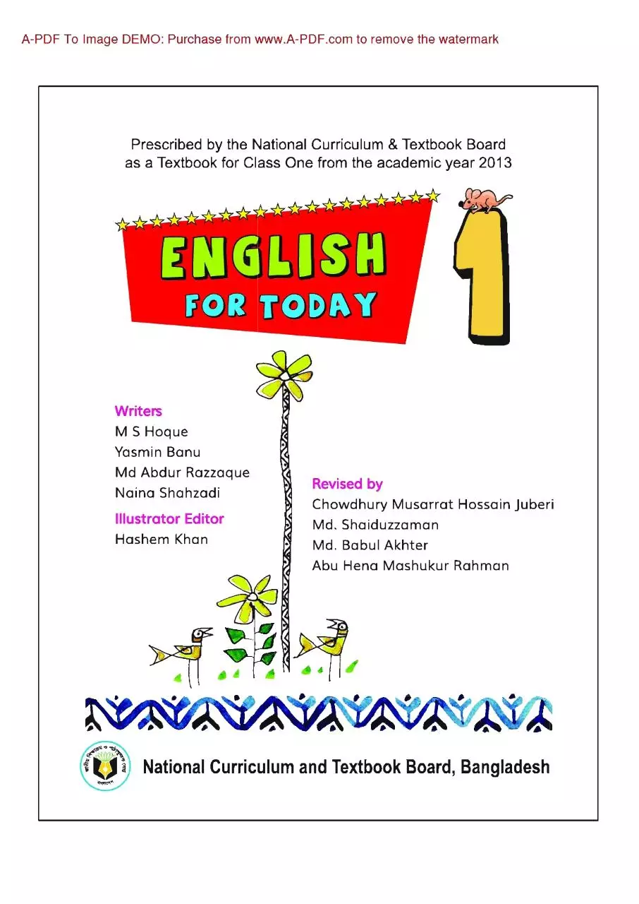 Page 1 of 68, English 1 17
