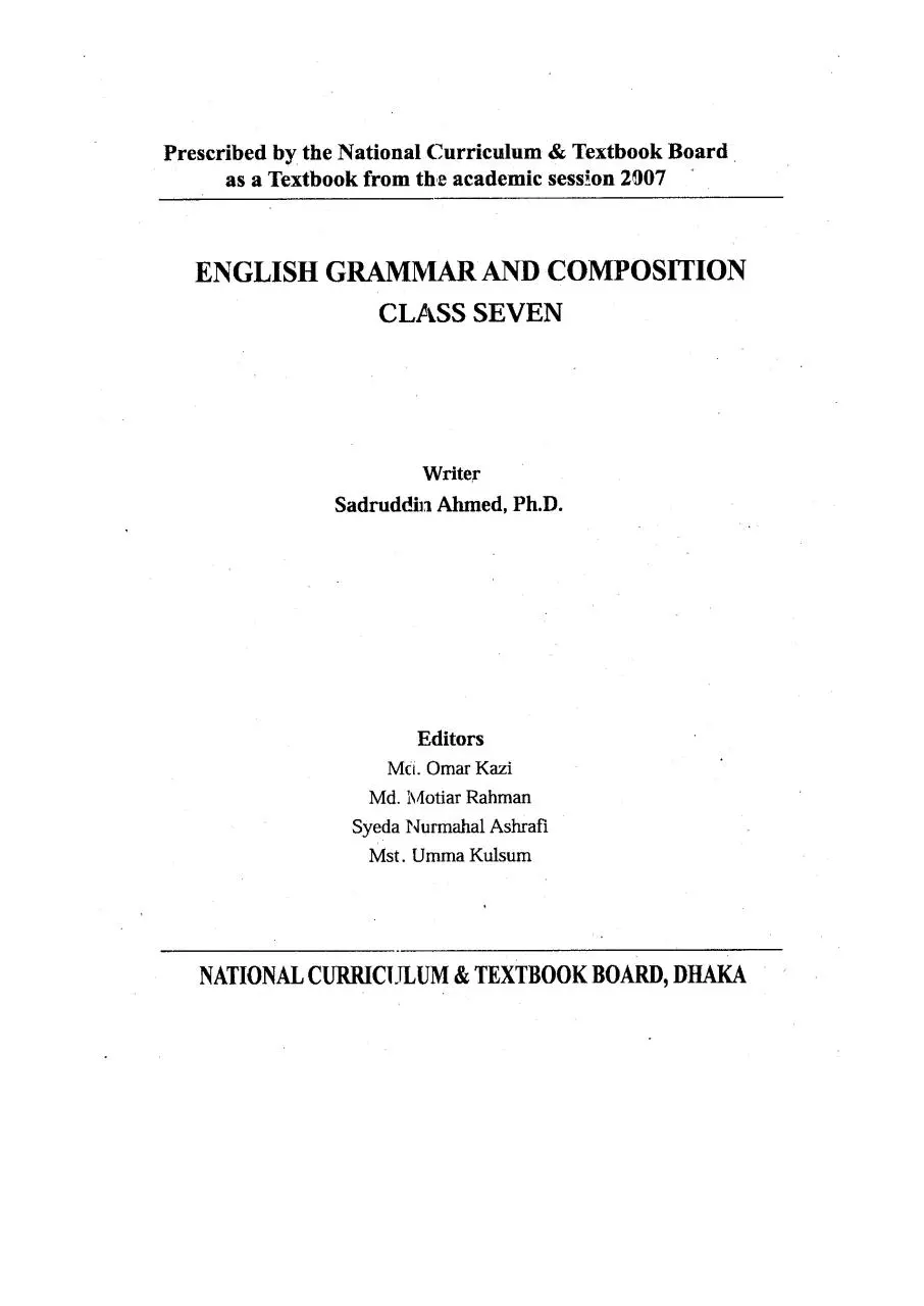 Page 1 of 176, EnglishGrammar 7 17