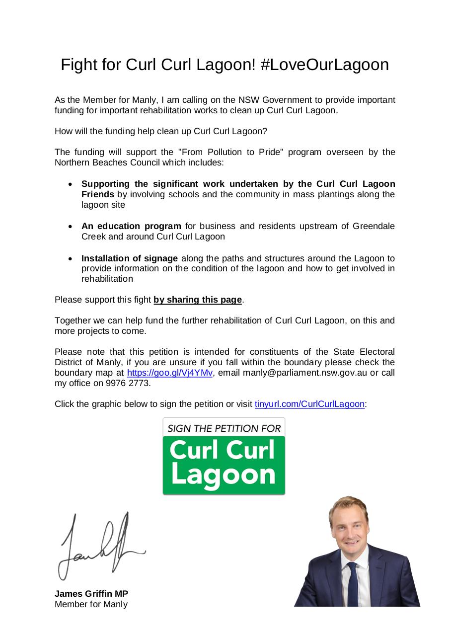 Document preview Fight for Curl Curl Lagoon.pdf - page 1/1