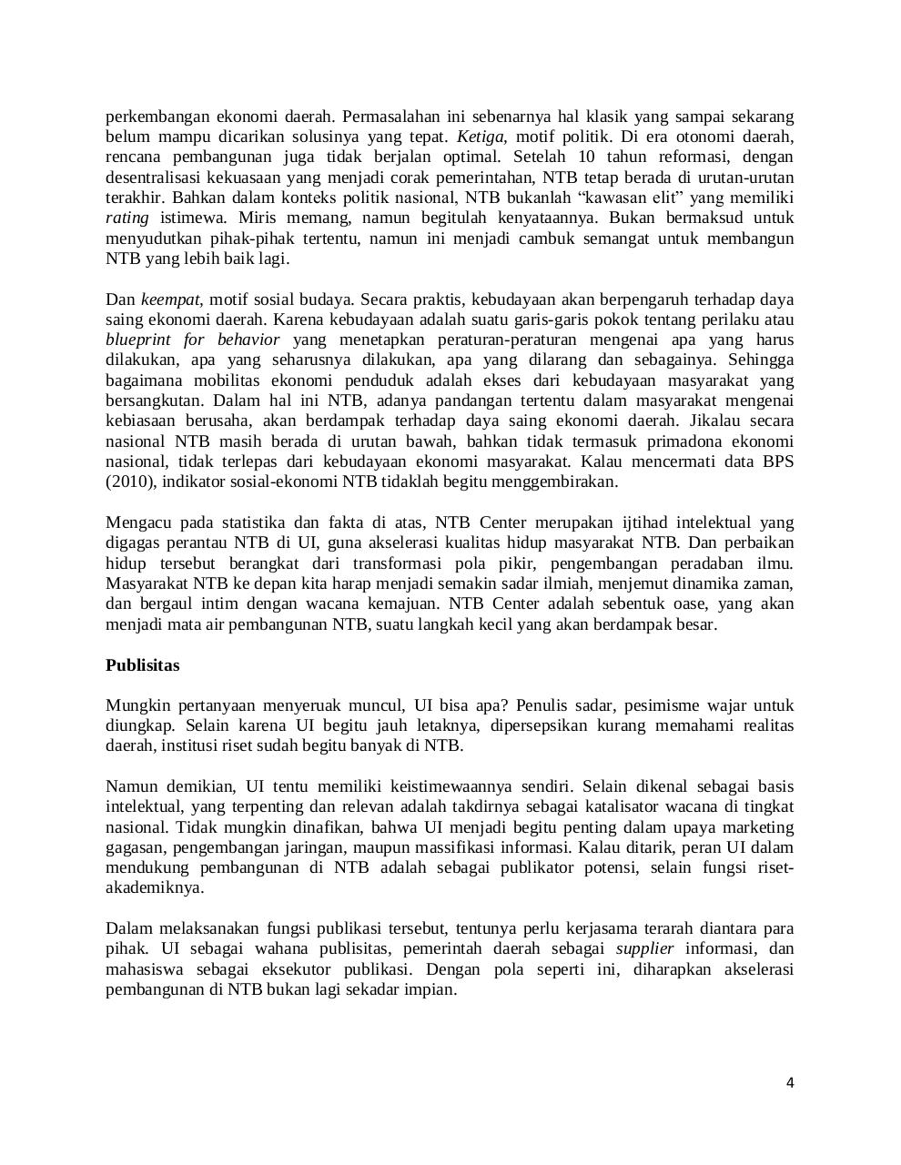Position Paper Pembentukan NTB Center.pdf - page 4/26