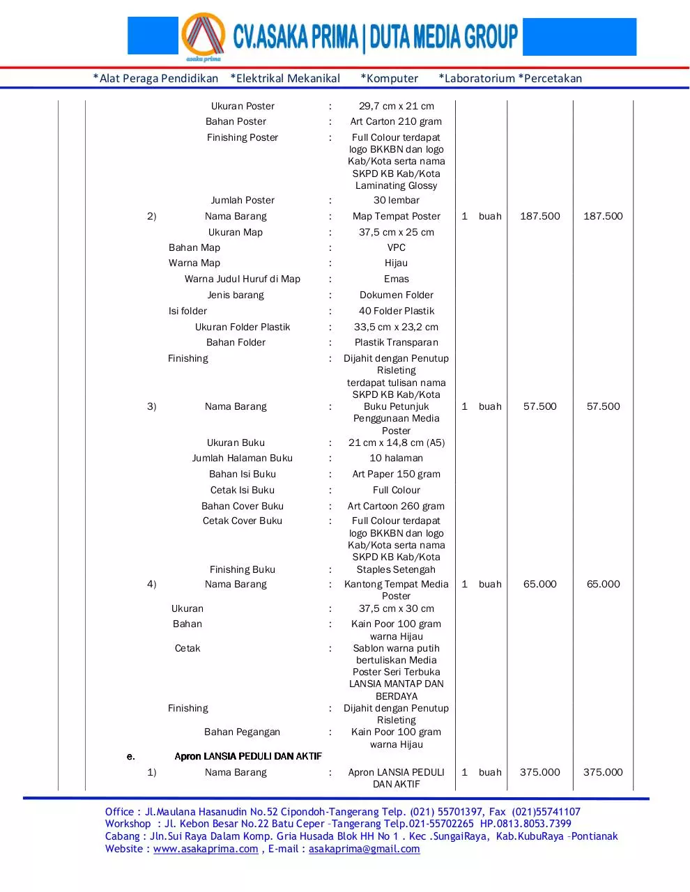 Page 5 of 9, RAB LANSIA 2017 ~ CV.ASAKA PRIMA