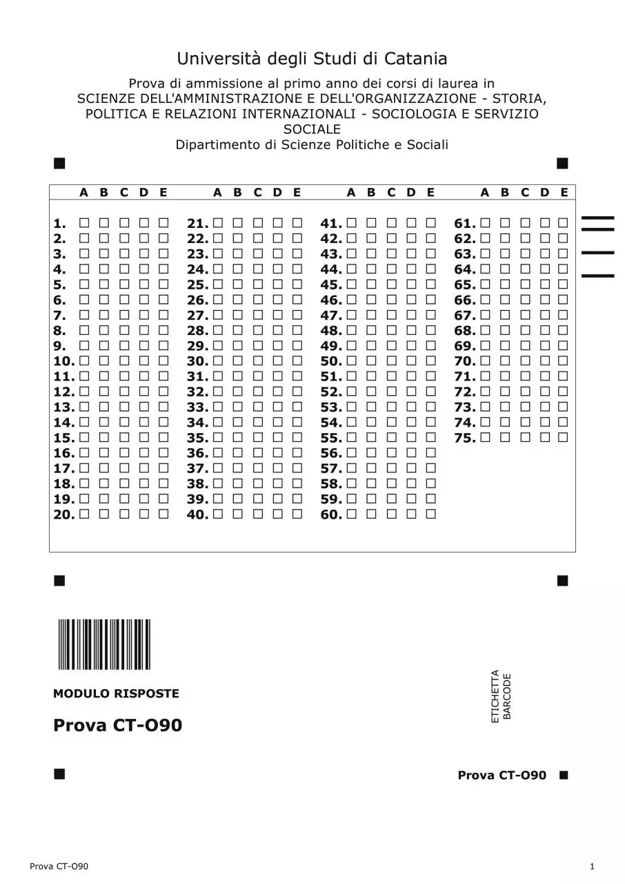 Page 1 of 13, TestTuttoSbagliato n°1