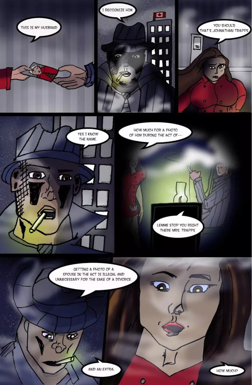 Page 4 of 30, Transmission incomplete comic 1