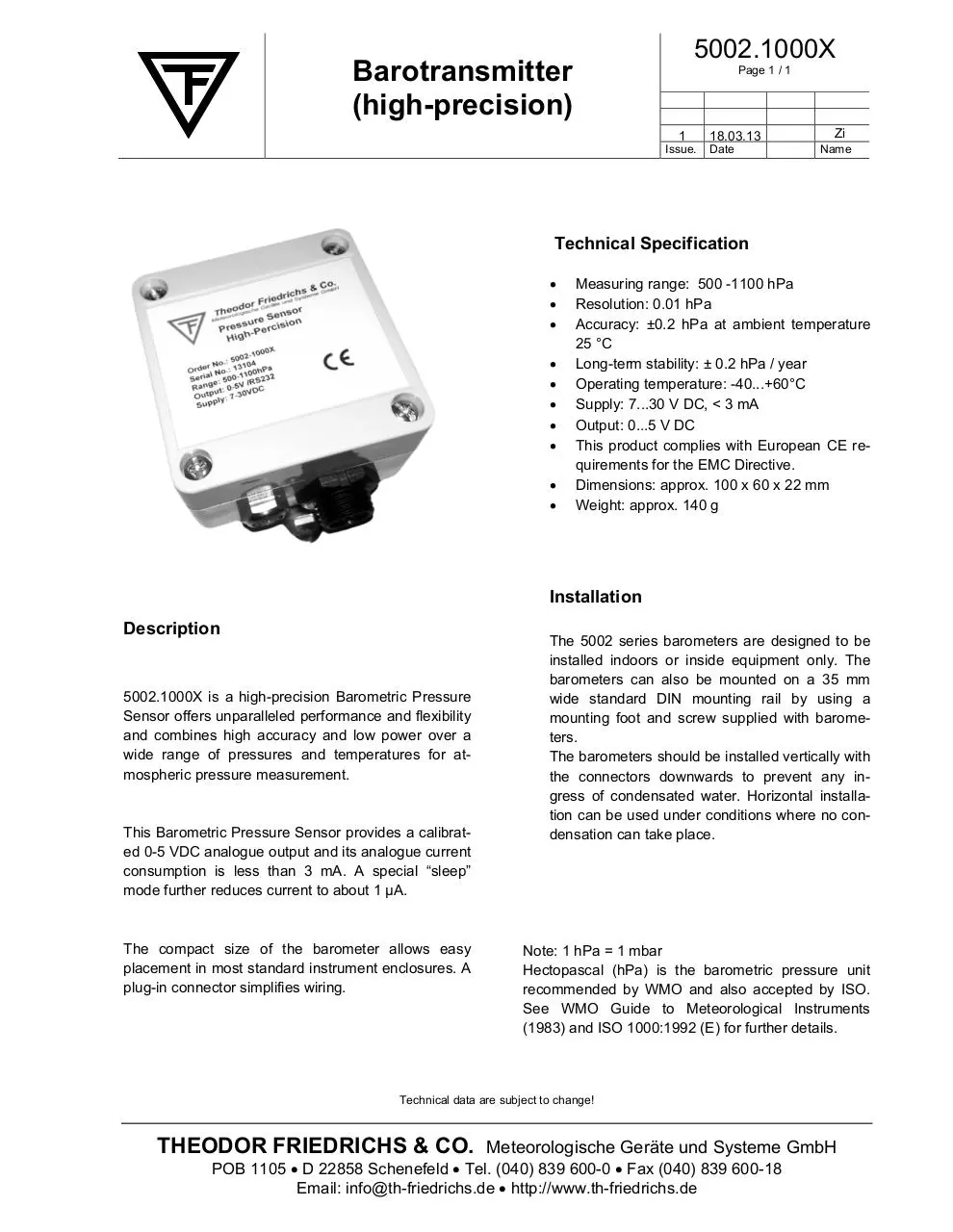 Document preview - 5002.1000X.pdf - Page 1/1