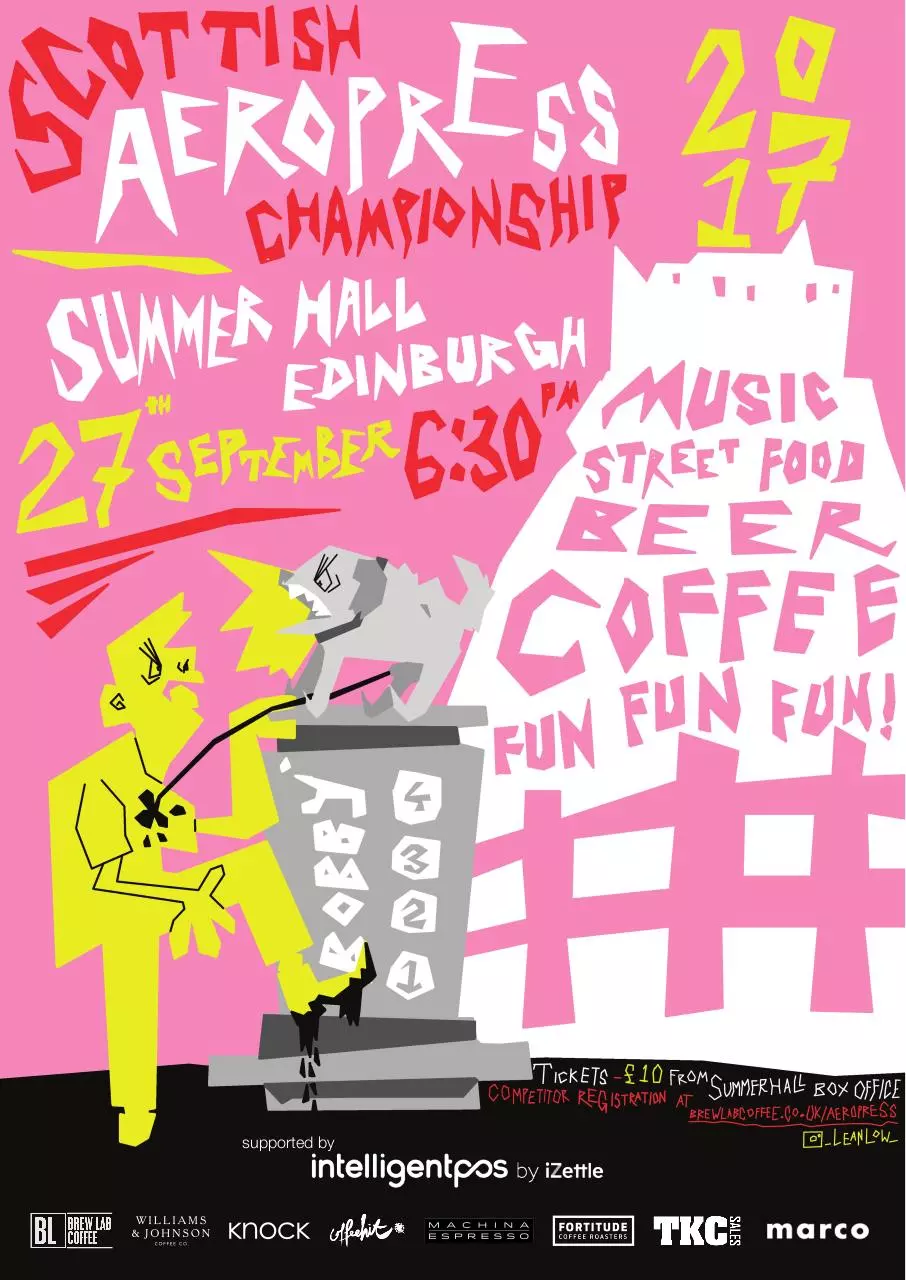 Page 1 of 1, Aeropress Poster 2017