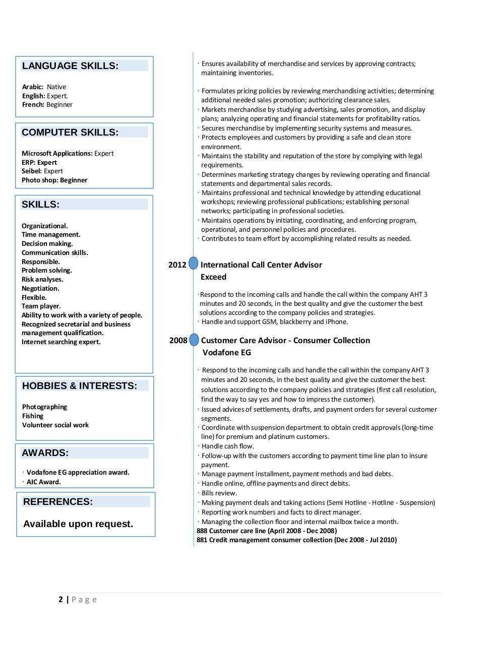Document preview KHALED ABOHASWA CV.pdf - page 2/2