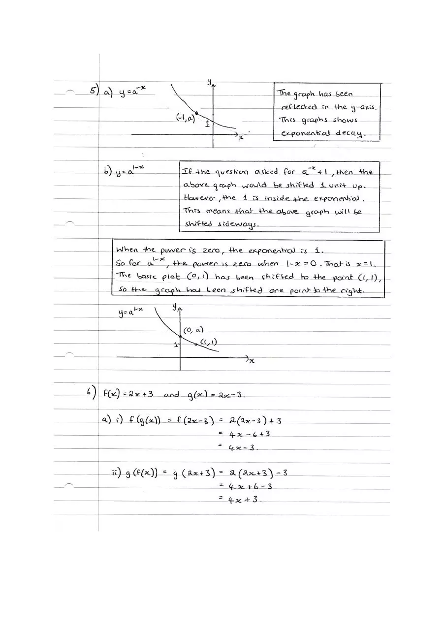 Page 3 of 4, functions and graphs