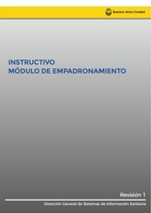 Page 1, Instructivo Módulo de Empadronamiento revision julio 1