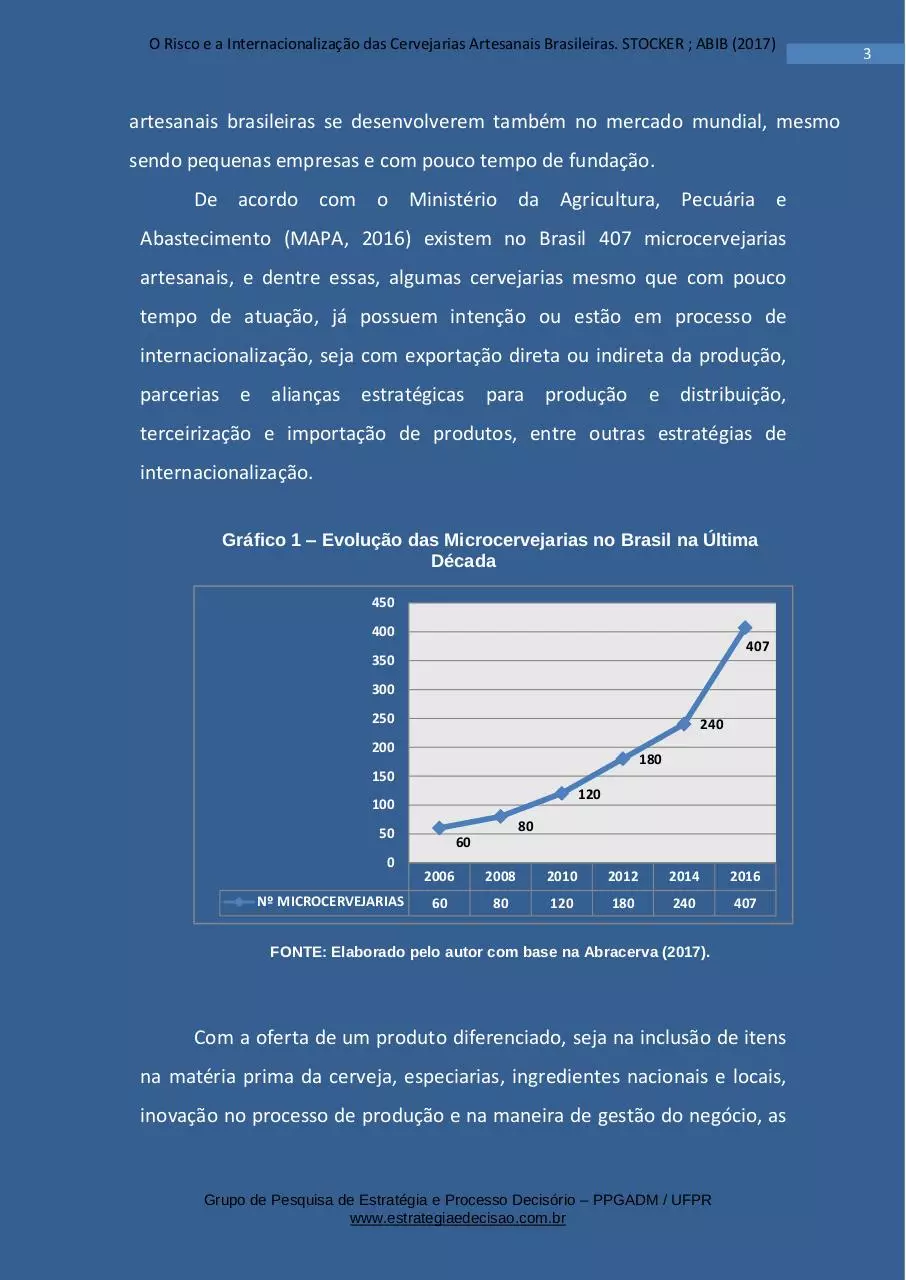 Page 3 of 13, Relatório de Executivo Cervejarias Artesanais