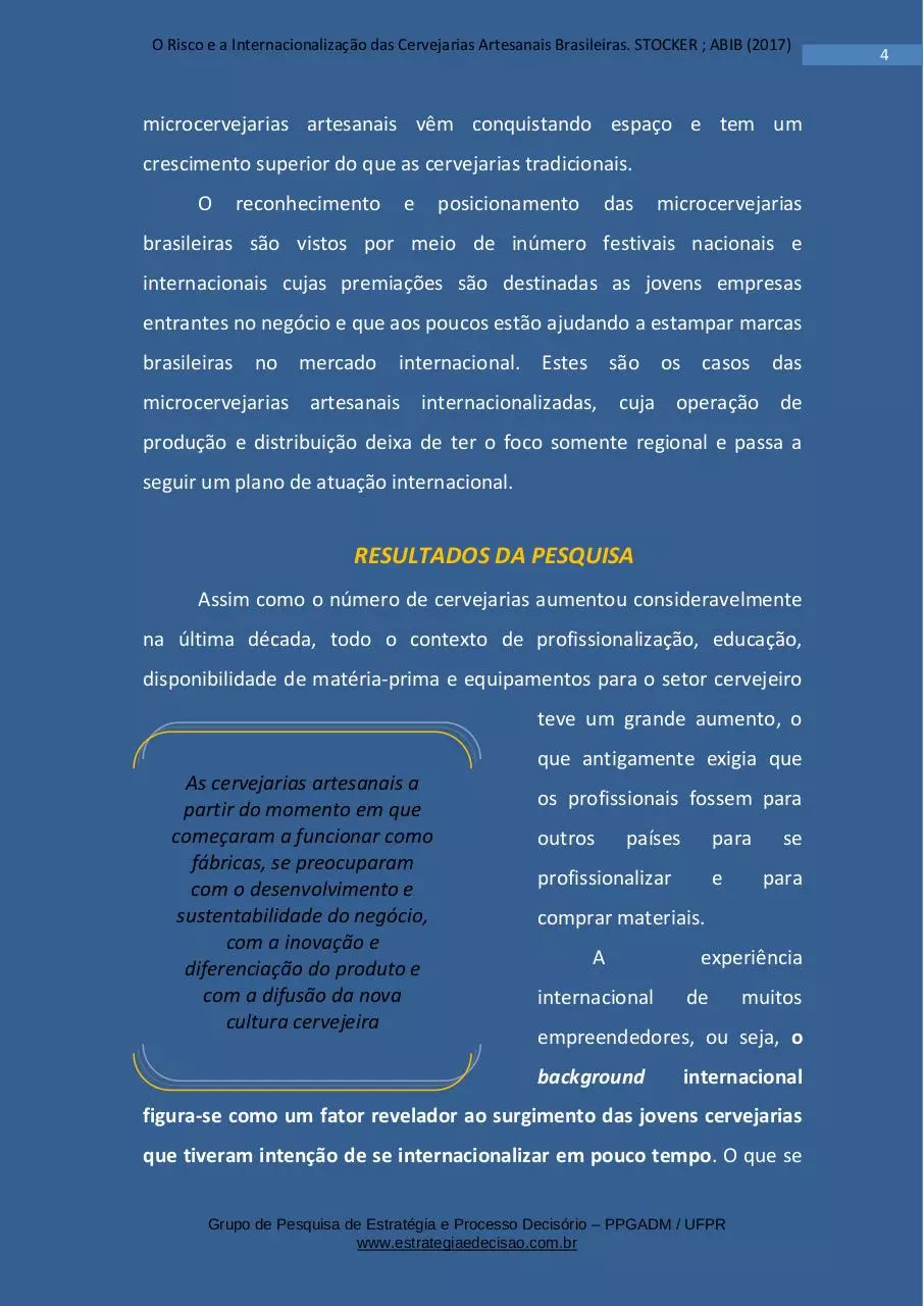 Page 4 of 13, Relatório de Executivo Cervejarias Artesanais