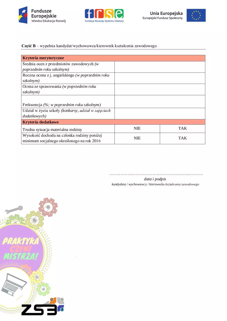 Page 2 of 2, ZS3 Krasnik 1. Zgłoszenie