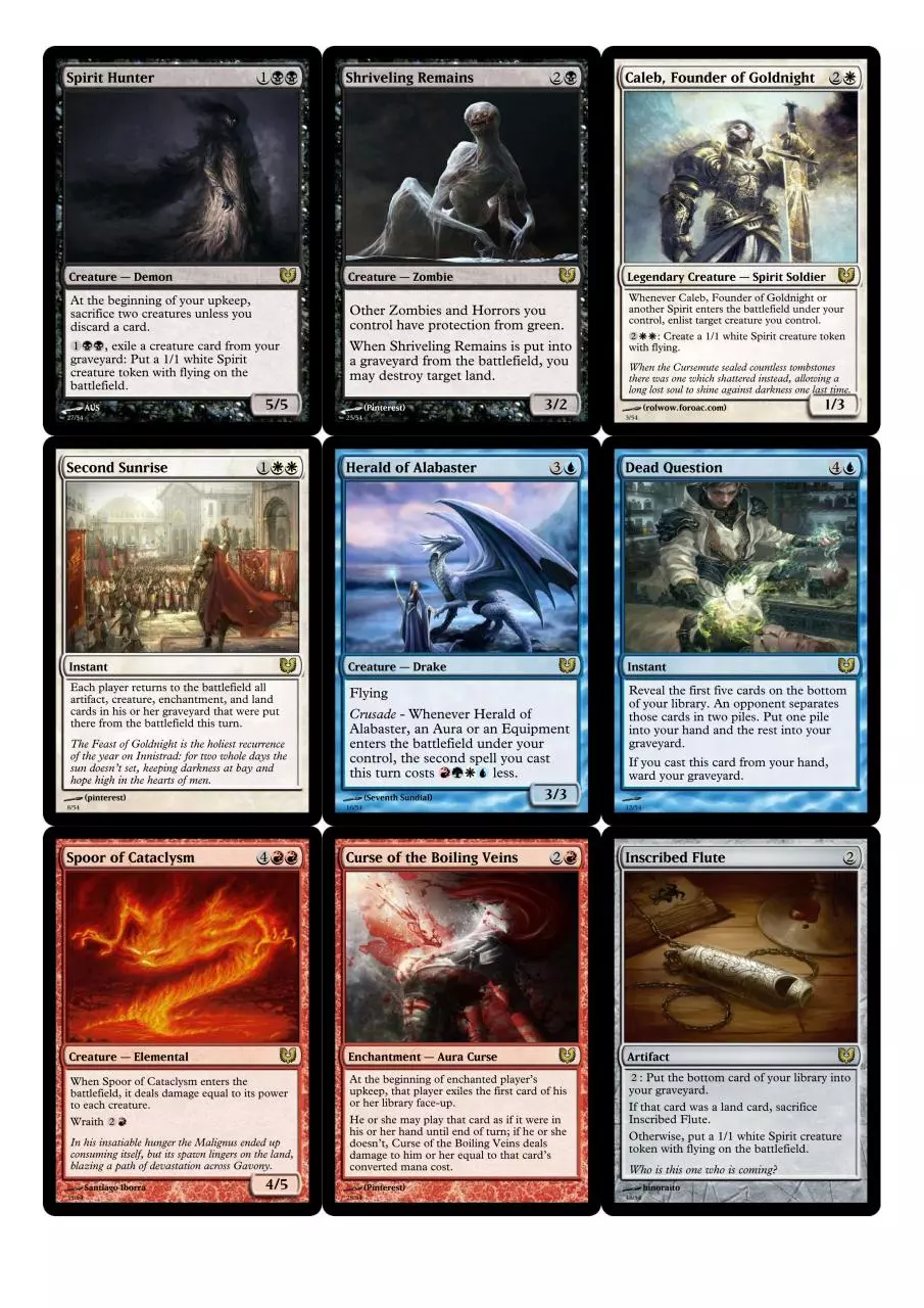 Page 3 of 6, Eredità di Innistrad Rares