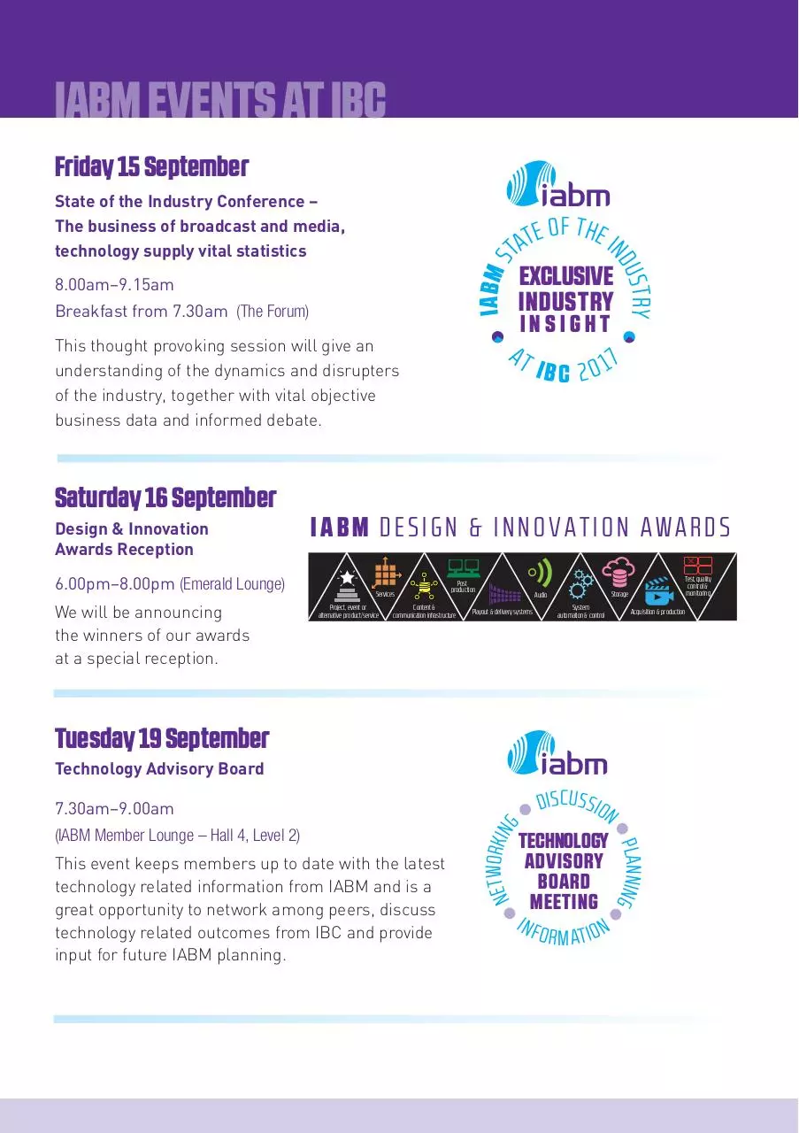 Page 5 of 6, IBC 2017 Member Pack