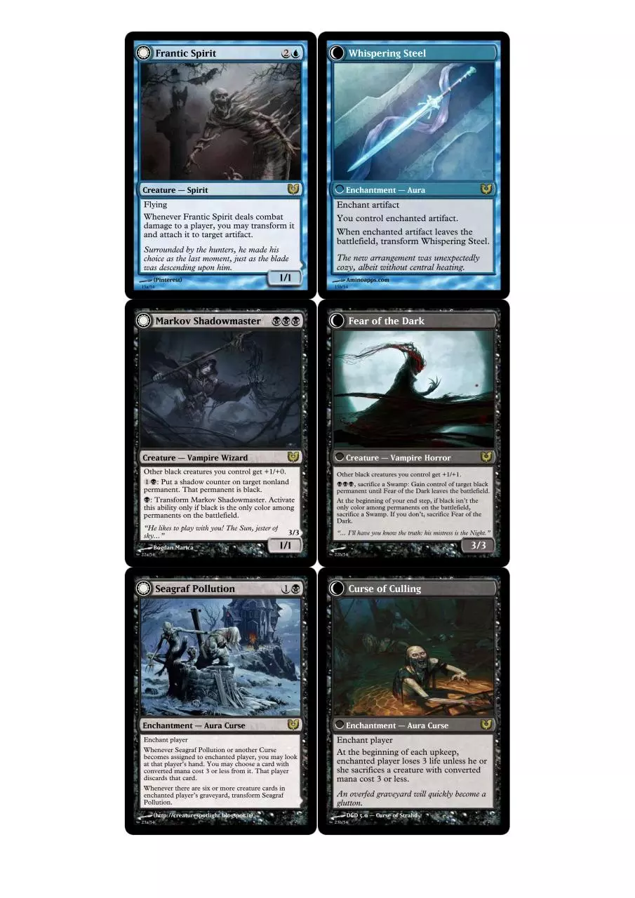 Page 1 of 2, Legacy of Innistrad Rares (DF)