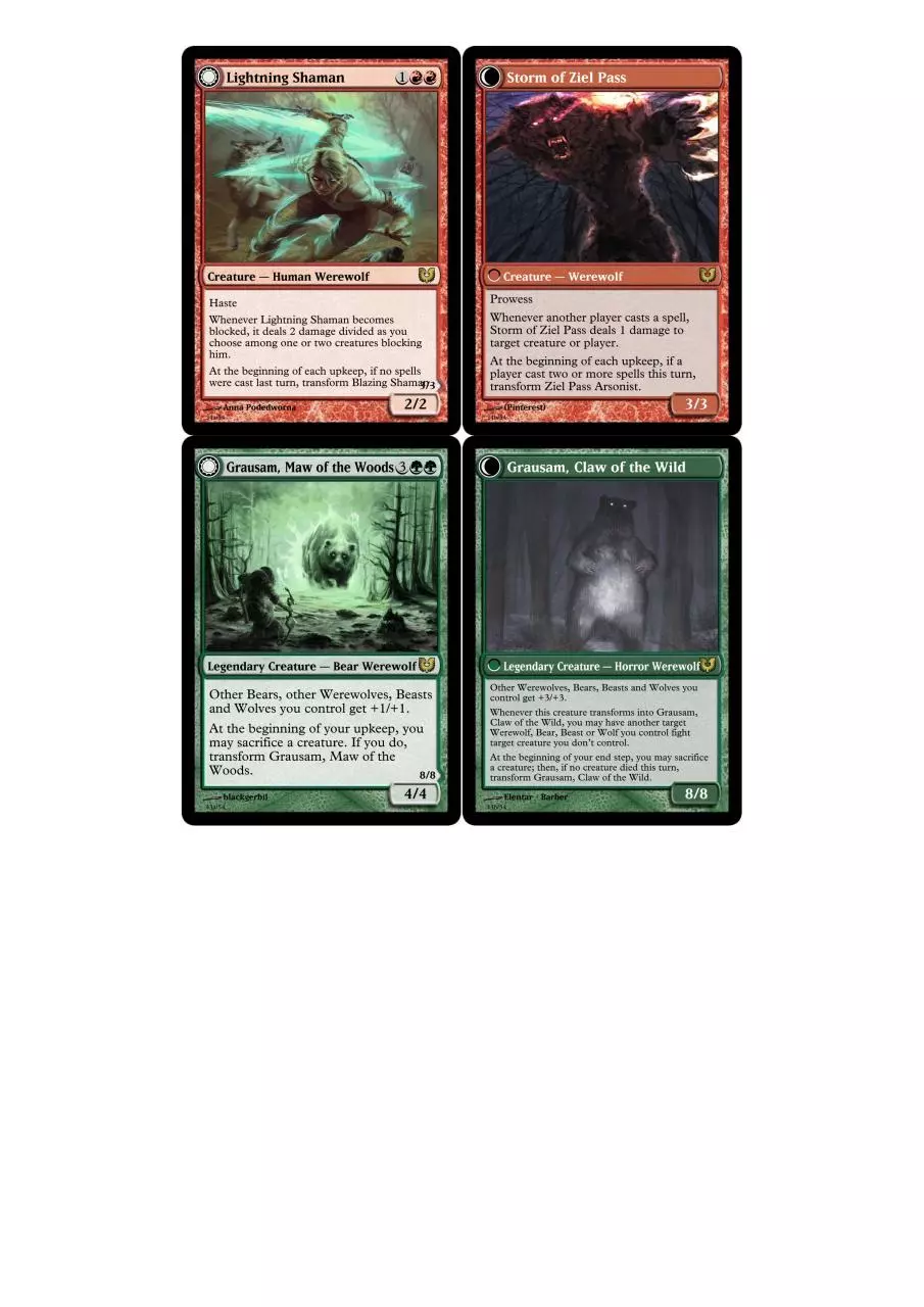 Page 2 of 2, Legacy of Innistrad Rares (DF)
