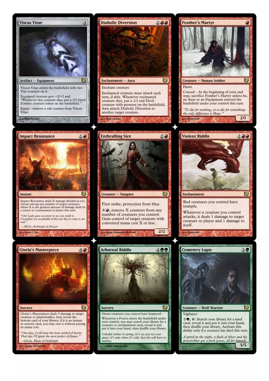 Page 4 of 6, Legacy of Innistrad Rares