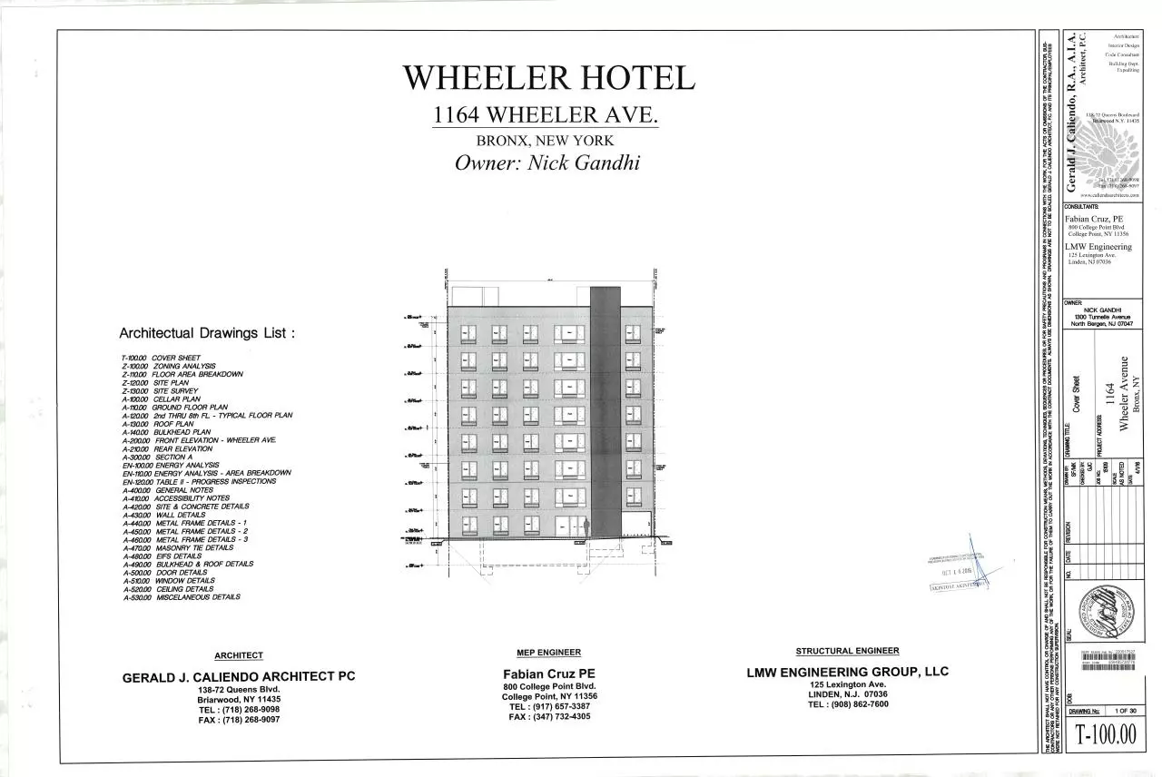 Page 1 of 30, 1164 Wheeler ARC APPROVED