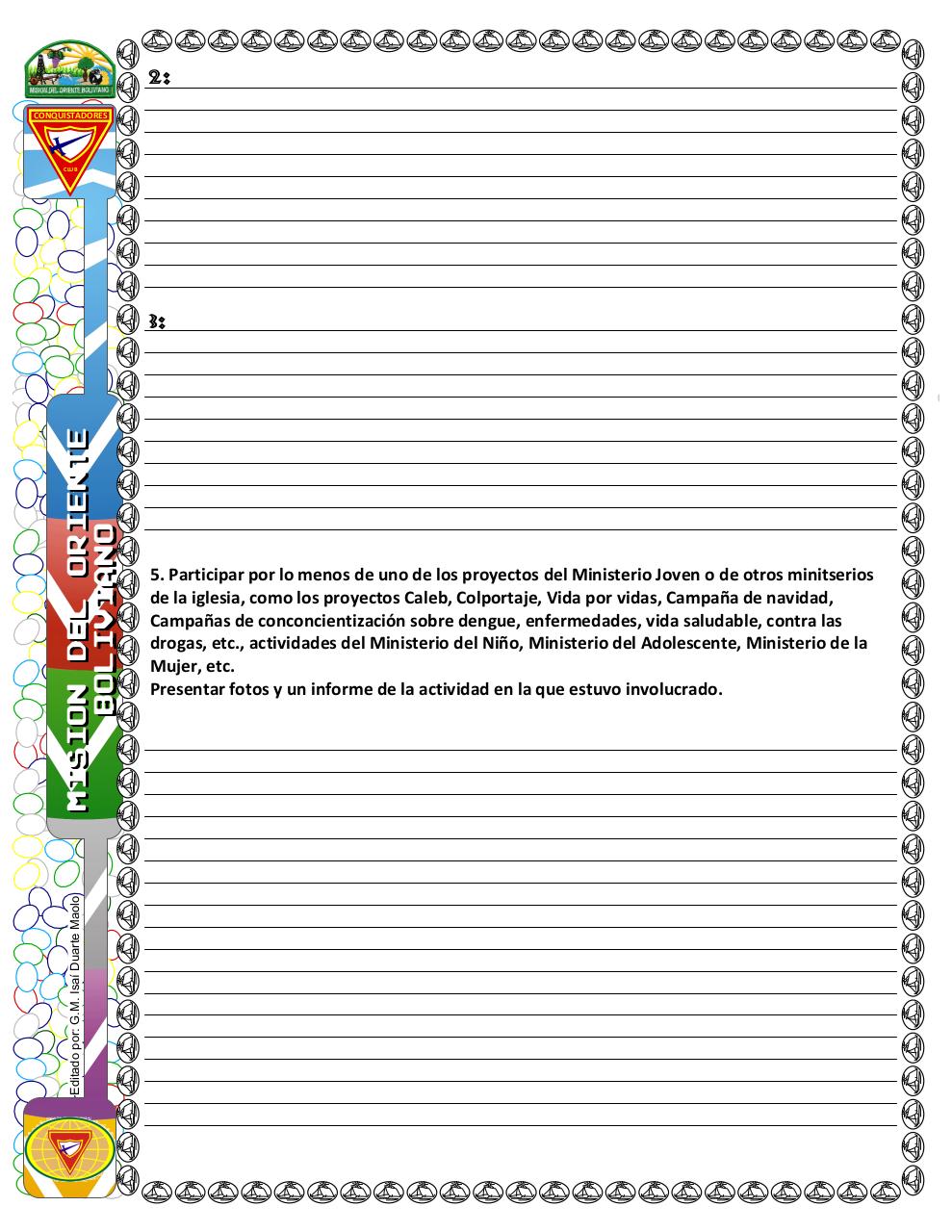 Document preview AM 017 - Aventurero para Cristo - Avanzado.pdf - page 3/4