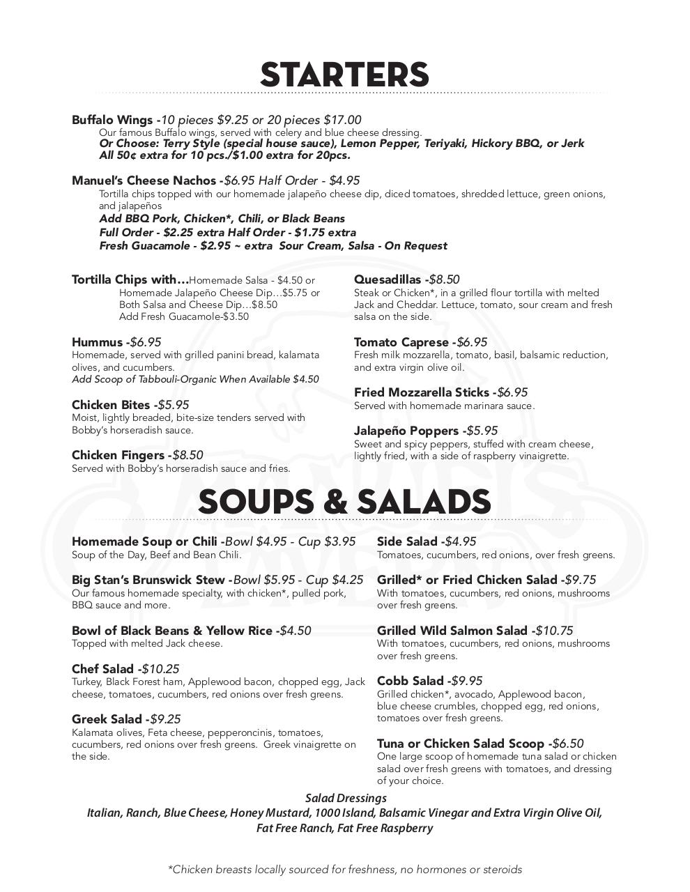 ManuelsTavern_menu.pdf - page 2/6