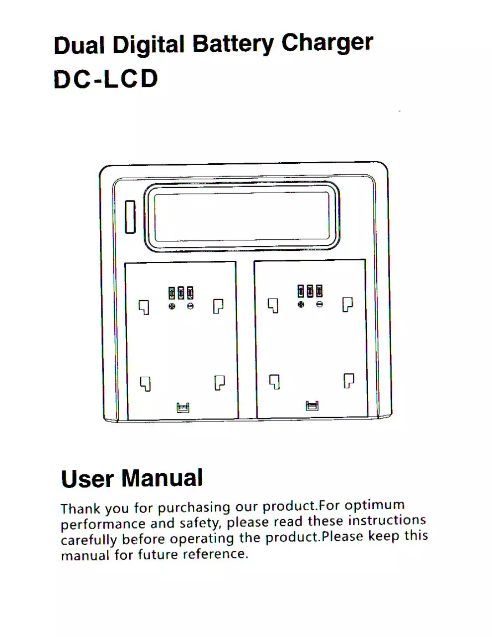 Page 1 of 4, Canon Battery Charger