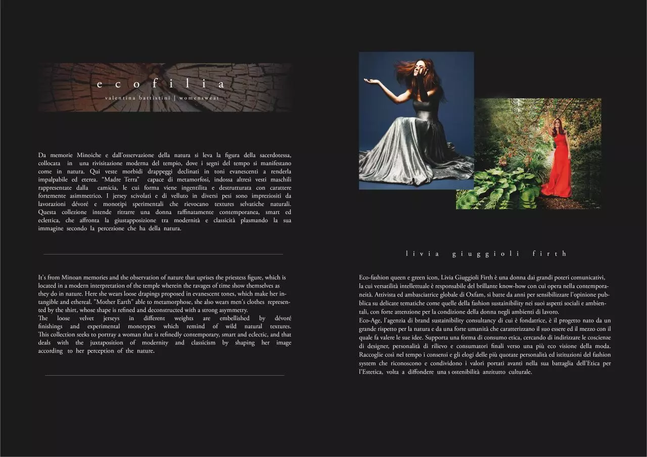 Page 1 of 24, Valentina Battistini Portfolio Ecofilia