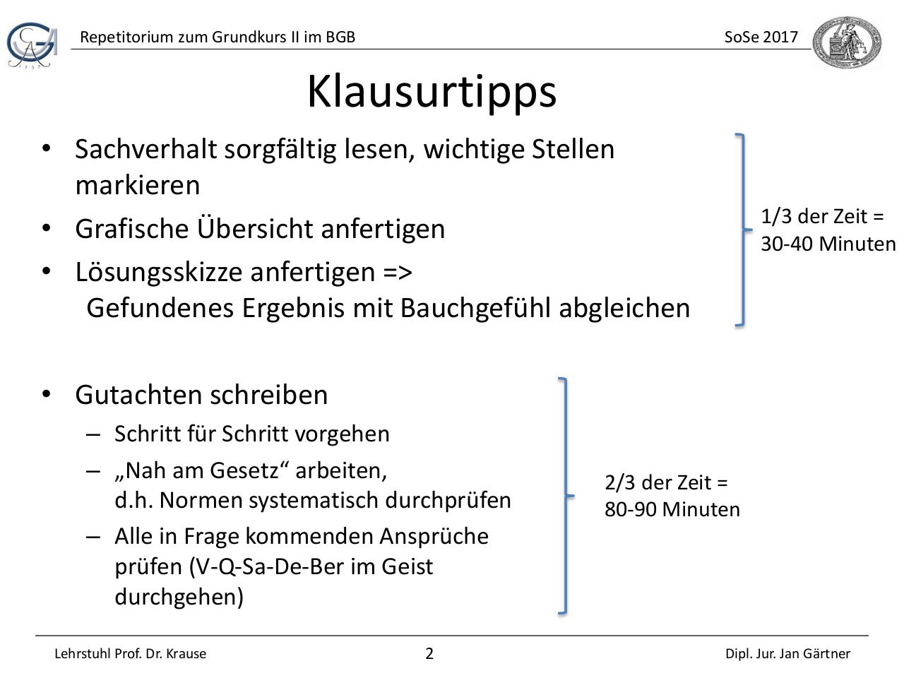 Rep zum GK II im BÃ¼rgerlichen Recht_Folien.pdf - page 2/34