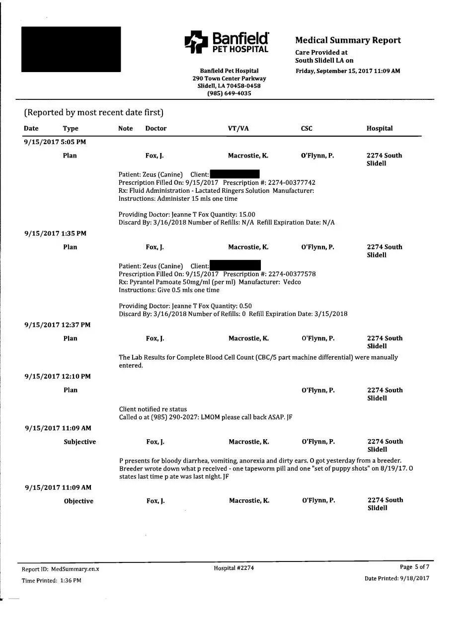 Page 5 of 17, zeussummaryredacted Redacted