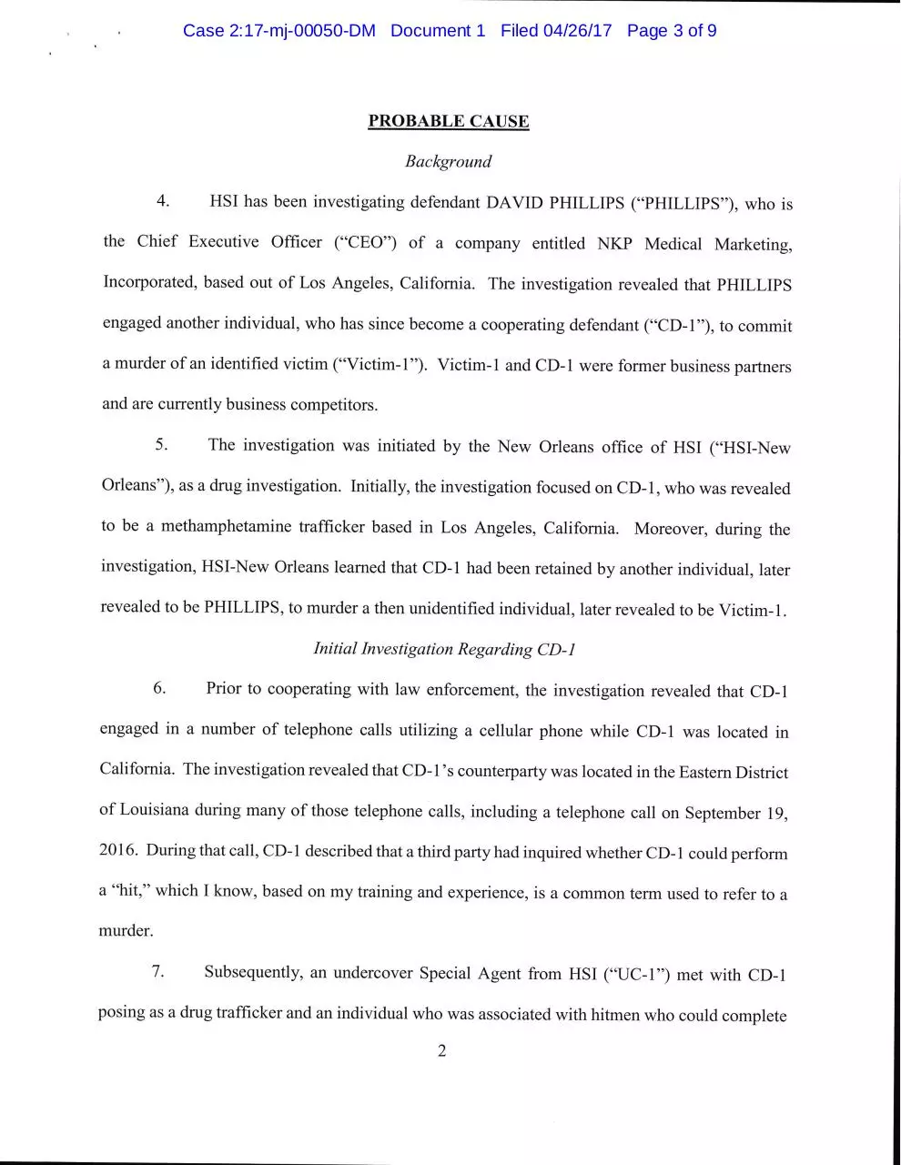 Page 3 of 9, david phillips federal complaint
