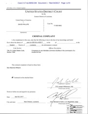 Page 1, david phillips federal complaint