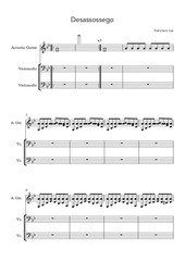 Page 1, Desassossego Full Score