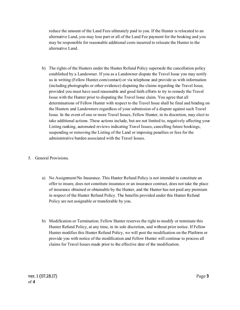 HUNTER REFUND POLICY TERMS v.1-08.1.17.docx.pdf - page 3/6