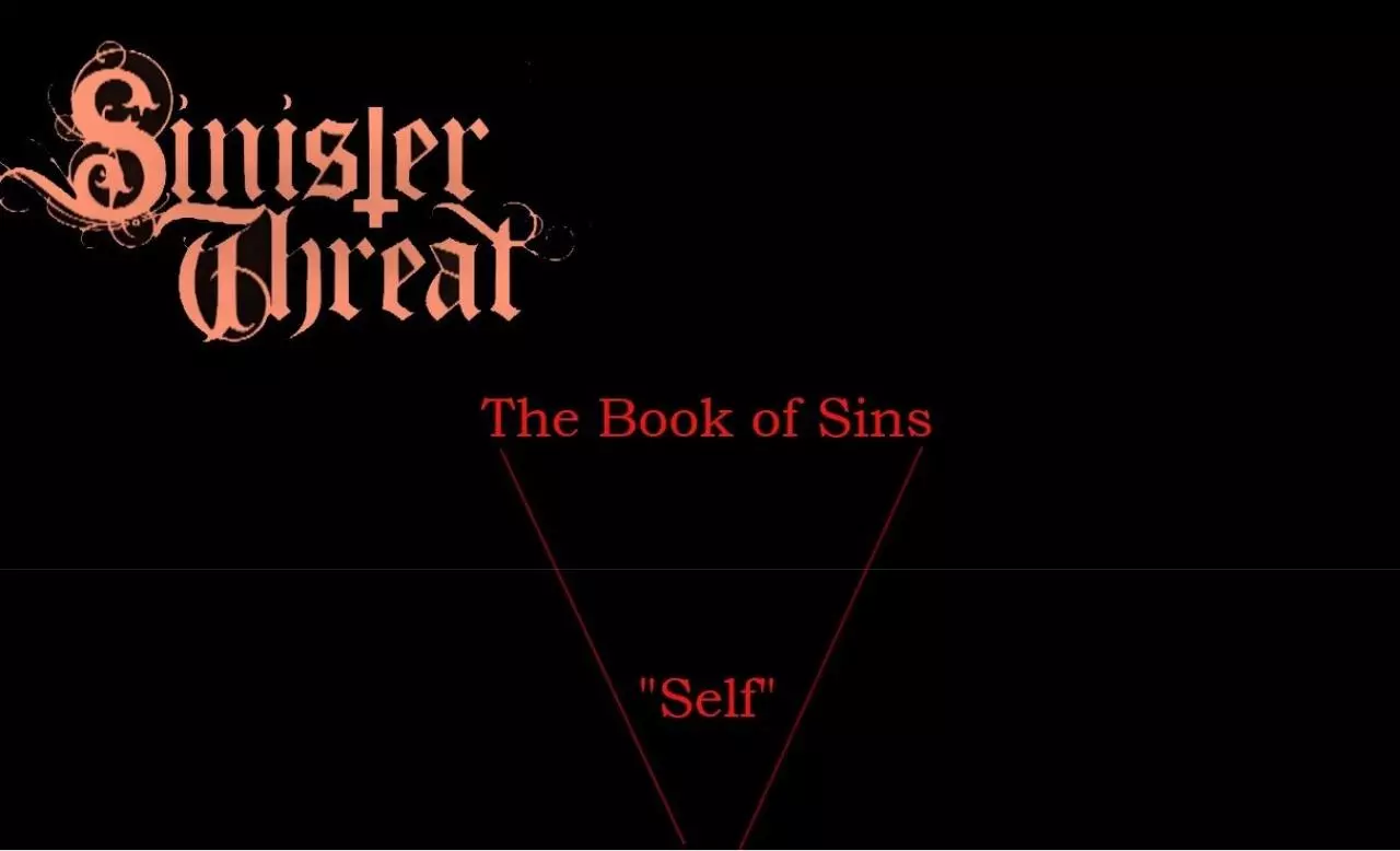 Page 1 of 10, Sinister Booklet