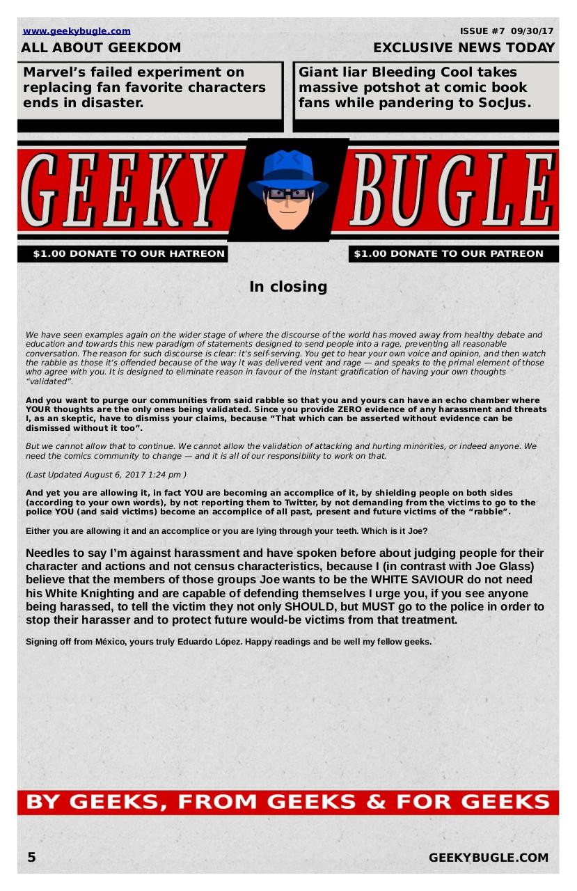 Document preview GeekyBugle09.pdf - page 5/5