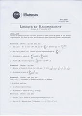 Page 3, Partiels Semestre 1 2015 2016