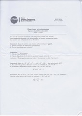 Page 5, Partiels Semestre 1 2015 2016