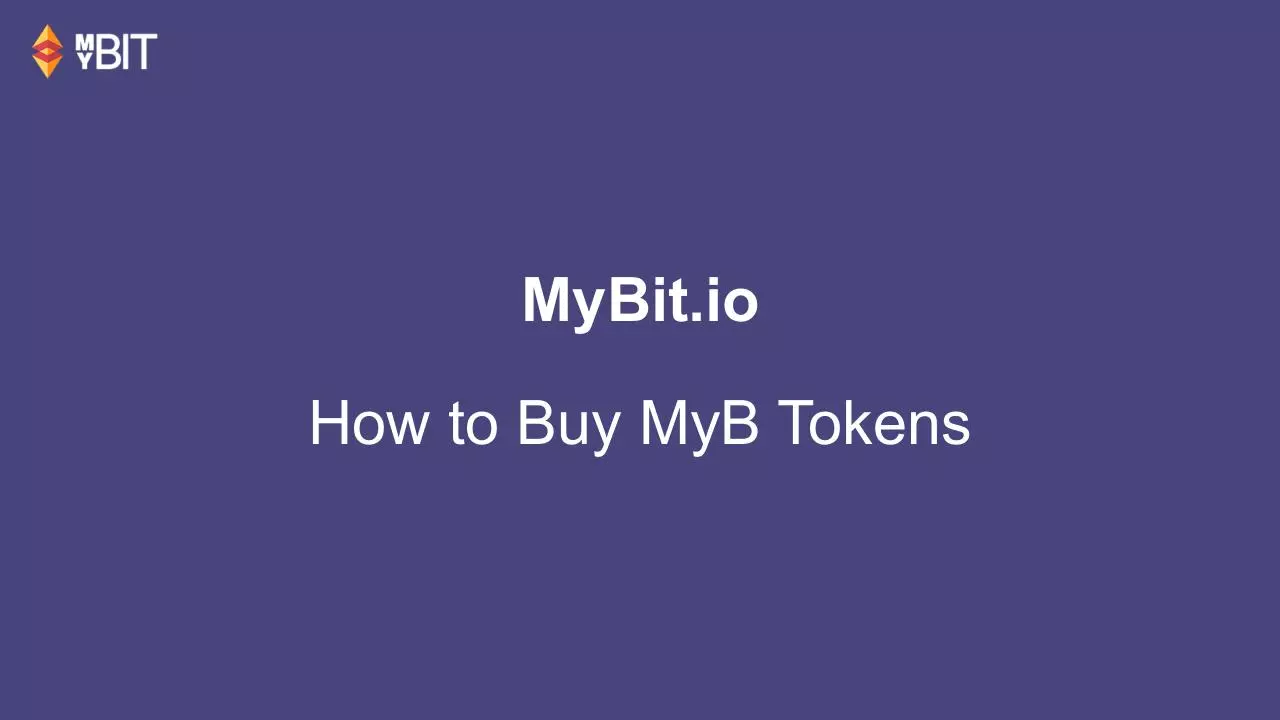 Page 1 of 11, How to Buy MyB Tokens (1)